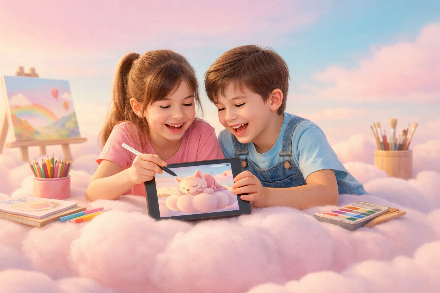 Creative calm learning